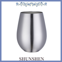 [SHUNSHEN] 500มล. แก้วเบียร์สแตนเลสน้ำผลไม้ค็อกเทลเครื่องดื่มถ้วยใส่นม