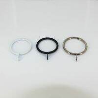 【cw】 12/24pcs X Curtain Rings Hanging Hooks For Curtains Rods Pole Voile Heavy Duty Hanger Hardware Tool