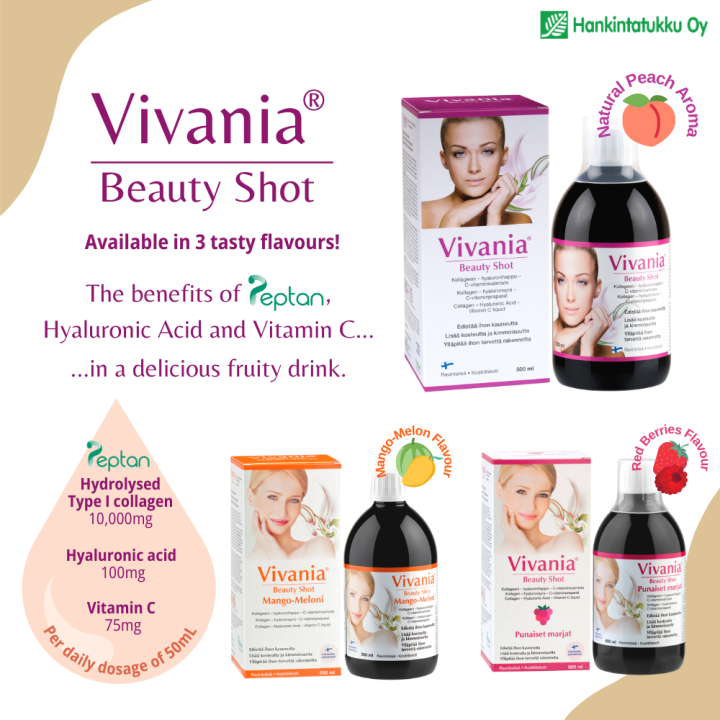 Hankintatukku Vivania Beauty Shot 500mL Peptan Hydrolyzed Type I