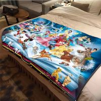 【CW】✤☈✔  Thin quilt Minnie Blanket Soft Cartoon for Children on Bed Sofa Couch children woolen