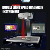 SUNSHINE TB-03ไฟสองดวงกล้องความร้อนทำภาพสำหรับเมนบอร์ด PCB โทรศัพท์มือถือชิปเครื่องมือการวินิจฉัยข้อบกพร่องซ่อม