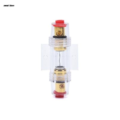 AGU 8 AWG Gauge Fuse Holder IN LINE Car Audio Circuit Breaker AMP Amplifier 60A Fuses Accessories