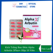 Viên kích trắng da body ban đêm Alpha Arbutin Collagen 3X Thái Lan