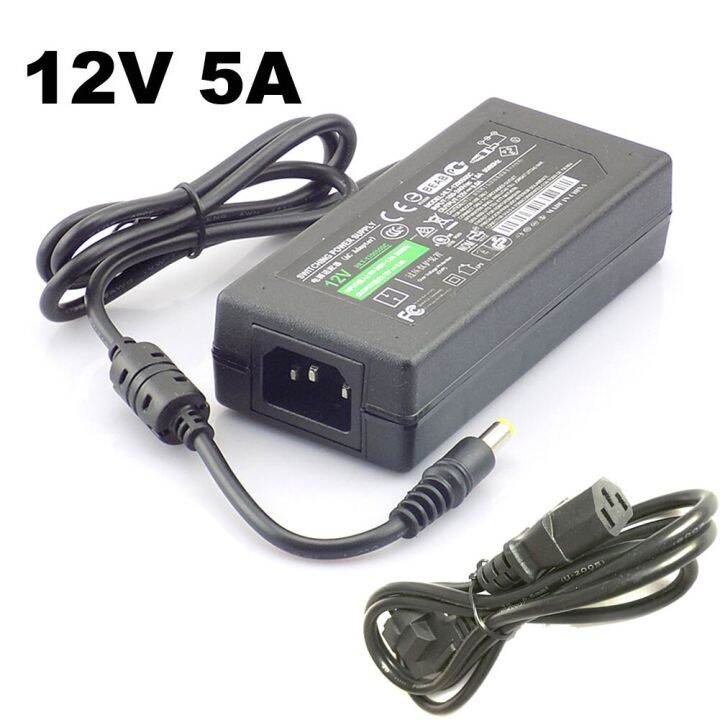 dc-12v-5a-switch-power-supply-adapter-transformer-110v-240v-สำหรับกล้องเฝ้าระวังกล้องวงจรปิด-dvr-led-strip-rgb-5050