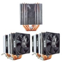 【hot】▨  Computer Fans Mute Cooler 9cm 6 Pipe CPU Cooling Chassis Desktop Heatsink Radiator