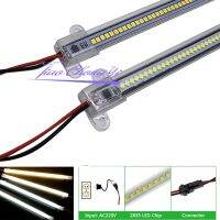 Led Bar Light AC220V High Brightness Backlight for Kitchen Light SMD2835 Led Bar 220v led strip profile 8W 50cm 30cm 72LEDs