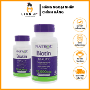 Viên uống ngăn rụng tóc, mọc tóc Biotin 10.000mcg Natrol