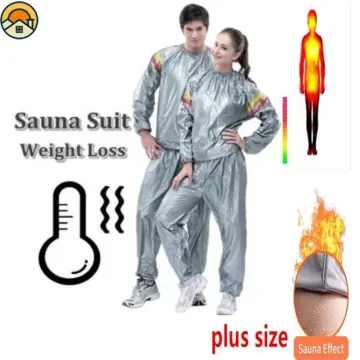 Plus size sauna suit for online sale