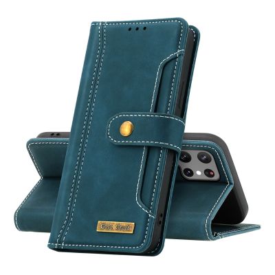 「Enjoy electronic」 Luxury Wallet Leather Case For Samsung Galaxy S22 S21 S20 Plus Note 20 Ultra A12 A13 A32 A33 A52 A53 A72 5G Flip Phone Cover