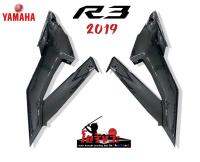 ชิ้นงานครอบเฟรมเดิม ลายเคฟล่า ฟิล์มน้ำ YAMAHA All New R3