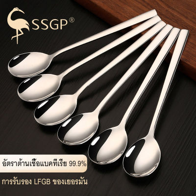 SSGP (6ชิ้น) ช้อนส้อม ช้อนส้อมแบบหนา spoon and fork สแตนเลส ชุดช้อน ส้อม 6 ชิ้น