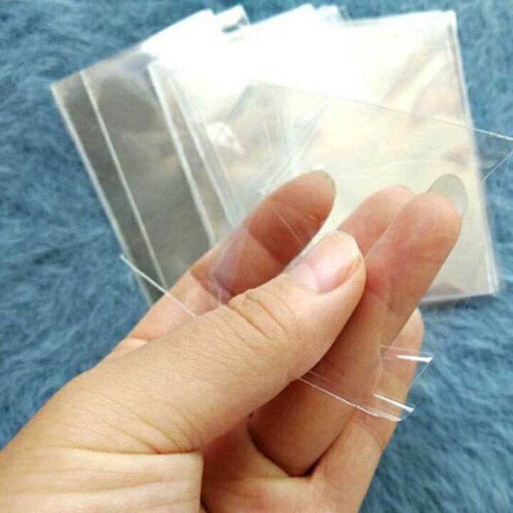 100 Pcs/set Transparent Flat Open Top Small Plastic Bags Candy Lollipop Cookies Packaging