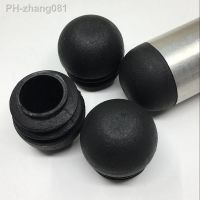 Plastic hole Insert Plugs 25mm Round Steel Pipe Tube Blanking End Caps decor dust cover for chair table Furniture Leg protection