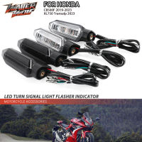 โคมไฟ LED ไฟเลี้ยว1คู่สำหรับฮอนด้า CB500F CB500X NC750X CRF300L แรลลี่ XL750 Transalp 2023 Lampu Motosikal