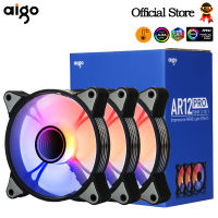 Aigo AR12PRO 120mm Rgb Case Fan 4pin PWM 3 Pin 5V Argb Cooling Fans Aura Sync for PC Desktop Computer