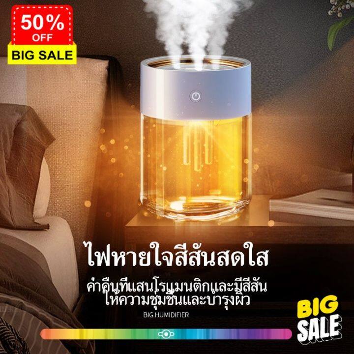 เครื่องพ่น-aroma-เครื่องทำความชื้น-เครื่องพ่นไอน้ำ-nocclili-air-humidifier-2000ml-เครื่องฟอกอากาศ-พ่นไอน้ำ-เครื่องพ่นอโรม่า-เครื่องพ่นไอน้า-เครื่องพ่นไอนำ