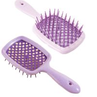 Wide Teeth Air Cushion Combs Women Scalp Massage Comb Hair Brush Hollowing Out Hairdressing Tool Drop Shipping