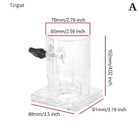 Tirgat ฐานไม้ Router Trimming Machine ฐานพลาสติก3700เครื่องตัดไม้ EDGE