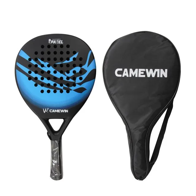 CAMEWIN Beach Tennis Racket Professional Padel Carbon And Glass Fiber ...