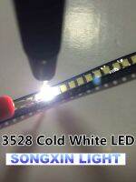 【❉HOT SALE❉】 lihongtaot 1000ชิ้น3528 Led แบบ Smd เย็นสีขาว1210 8-9lm 8500K-13000K แอลอีดีติดผนังไดโอดโคมไฟ Led Smd 3.5*2.8*1.9มม