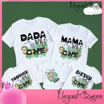 Wild One Matching Shirts Mommy Daddy Shirts First Birthday 