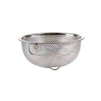 【☄New Arrival☄】 li135702 1Pc กระชอนกรอง Colander ร่อนตะแกรงสำหรับห้องครัวตะกร้าอาหารอุปกรณ์ทำความสะอาดตะแกรงกรองน้ำเครื่องมือสแตนเลส