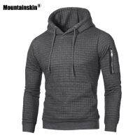 {Puffy menswear}Mountainskin ผู้ชาย Hoodies ฤดูใบไม้ผลิฤดูใบไม้ร่วงกีฬาแขนยาวเสื้อคลุมด้วยผ้าสบายๆบุรุษแบรนด์เสื้อผ้าชายเสื้อยืด SA519