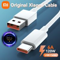 Xiaomi 120W 6A Usb Type C สายชาร์จเทอร์โบ Tipo ชาร์จเร็ว Type-Cabo สําหรับ Mi 12 11 10 Pro 9 5G Poco Redmi Note K30S K40