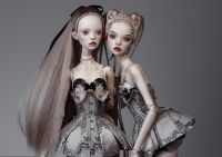 Gratis Ongkir ตุ๊กตาของเล่นตุ๊กตา BJD บอนนี่ของขวัญวันเกิดผู้หญิง1/4ของขวัญแบบประกบ Mainan Wayang