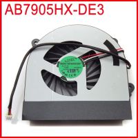 Ab7905hx-de3w370et 0.40a Dc5v 6-31-w370s-101สำหรับ Clevo W370et W370s W350etq W350stq W370st พัดลมทำความเย็น W350et