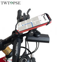 TWTOPSE กันน้ำไฟจักรยานชุดที่มีที่วางโทรศัพท์ยึด400ลูเมน MTB ภูเขาถนนจักรยาน USB ด้านหน้า H Ead Light ขี่จักรยานอุปกรณ์เสริม