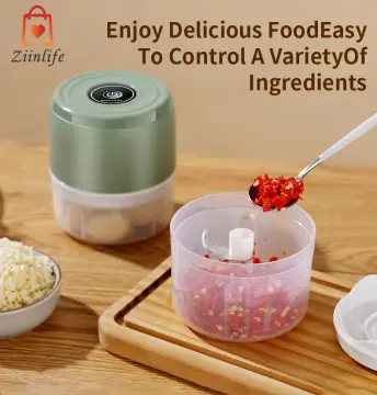 1pc 100ml Multifunctional Electric Garlic Chopper, Onion Vegetable