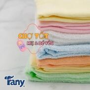 Khăn Tắm Bé, Khăn Quấn Bé 2 Mặt Siêu Mềm Fany  MẶT XÔ - MẶT BÔNG