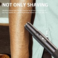 ZZOOI Electric Nose Hair Trimmer IPX5 Waterproof Blades Head Nose Hair Clipper For Daily Travel Use USB Rechargeable Nose Hair Machine