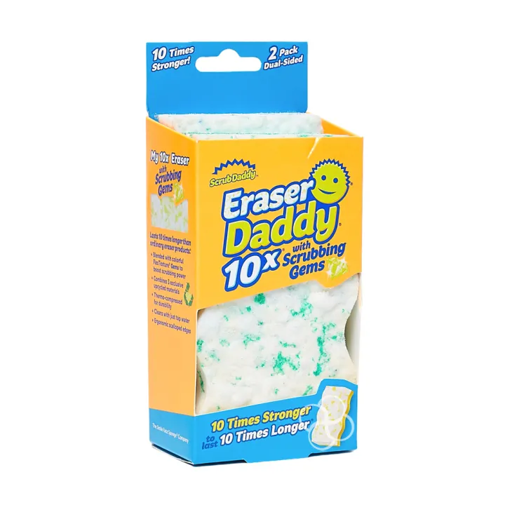 Scrub Daddy Eraser Daddy 10X With Scrubbing Gems Lazada PH