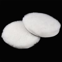 2pcs 4/5/7 Inch Wool Pads Waxing Polishing Buffing Pad Wheel for Car Auto Polishing Pads