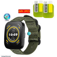 ทั่วโลก Amazfit Bip 5สายไนลอน Amazfit Bip 5 Strap SmartWatch สายรัดข้อมือกีฬา