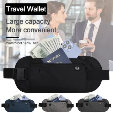 RFID Secure Travel Money & Passport Wallet by Thomas Bates (khaki) :  Amazon.in: Clothing & Accessories