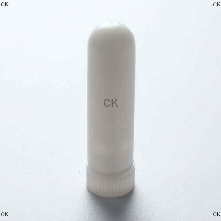 ck-10pcs-inhaler-stick-น้ำมันหอมระเหยน้ำมันหอมระเหยกลิ่นจมูกสีขาว