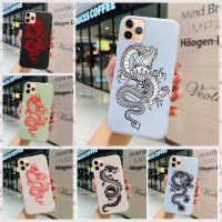 ❂❀✷ Fashion Dragon Pattern Case For Samsung Galaxy A7 A10E A20E A12 A21s A22 A32 A42 A52 A72 A82 Phone Silicone Protective Soft Case