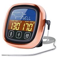 Meat Digital Instant Read Probe for Kitchen and Cooking Food with Touchscreen LCD and Clock Timer