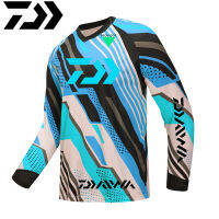 DAIWA 2021 Fishing Clothing Summer Long Sleeve Deep Sea Sunscreen Breathable Clothes Anti-UV Ultrathin Shirt Pesca DAIWA Pesca