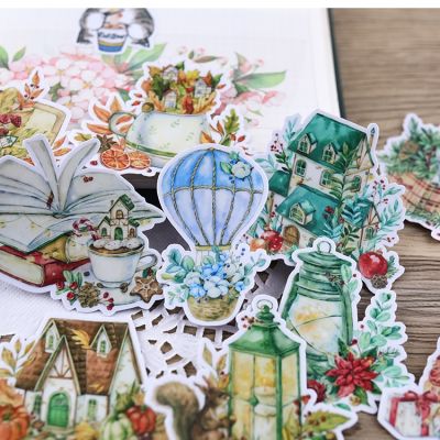 hot！【DT】♙✼  20PCS warm winter Stickers Crafts And Scrapbooking stickers book Student label Stationery notebook