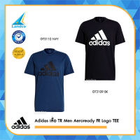 Adidas เสื้อ TR Men Aeroready FR Logo TEE GT3110 NVY/ GT3109 BK #S - XL (800)