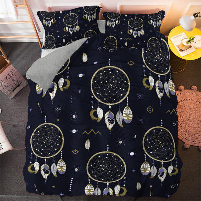 Dream-Catcher Duvet Cover Set Twin Size Bedding Sets Bohemia Feather Home Textiles Queen King Bed Linen For Adults Kids 23pcs