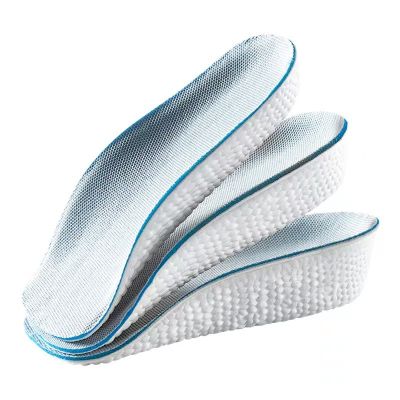 ❒❈❈ Memory Foam Height Increase Insoles 1.5-3.5CM for Men Women Shoes Flat Feet Arch Support Orthopedic Insoles Heel Lift Shoe Pads