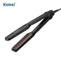 【LZ】☽  220-240v kemei curling ferro milho cabelo curler temperatura turmalina cerâmica cabelo crimper ajustável ferramentas de estilo plugue da ue 40d