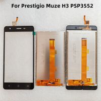 สำหรับ Prestigio Muze H3 PSP3552ชุดประกอบ Digiziter เซ็นเซอร์จอแสดงผล LCD แบบสัมผัสหน้าจอ