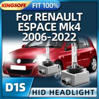 Kingsofe D1s ไฟ Hid ไฟหน้ารถหลอดไฟซีนอนสำหรับ Renault Espace Mk4 2007 2008 2009 2010 2011 2012 2013 2023 2014