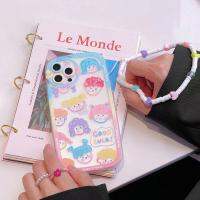 CS62 เคสพิมลาย googluke พิมลายสีสวยขอบหลายสี กันกระแทกอย่างดี พร้อมสายคล้องมือ